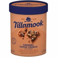 Tillamook Caramel Toffee Crunch Ice Cream Perspective: Main