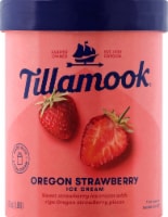 Tilamook Oregon Strawberry Ice Cream Perspective: Main