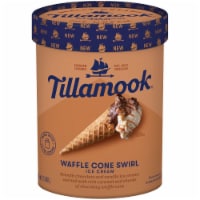 Tillamook® Waffle Cone Swirl Ice Cream Perspective: Main