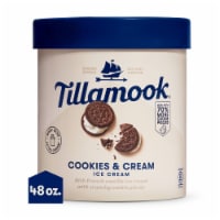 Tillamook Cookies and Cream Ice Cream Tub