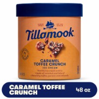 Tillamook Caramel Toffee Crunch Ice Cream Perspective: Main