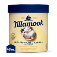Tillamook Old-Fashioned Vanilla Ice Cream Tub Perspective: Main