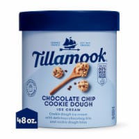 Tillamook Chocolate Chip Cookie Dough Ice Cream Tub Perspective: Main