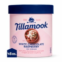 Tillamook White Chocolate Raspberry Ice Cream