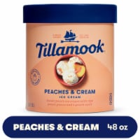 Tillamook Peaches & Cream Ice Cream Tub