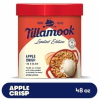 Tillamook Apple Crisp Ice Cream Tub Perspective: Main