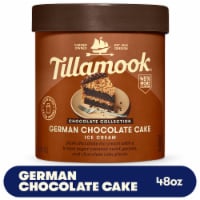 Tillamook Chocolate Collection German Chocolate Cake Ice Cream Tub Perspective: Main