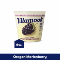 Tillamook Low Fat Oregon Marionberry Good & Creamy Yogurt