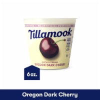 Tillamook Low Fat Oregon Dark Cherry Good & Creamy Yogurt