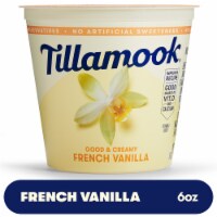 Tillamook French Vanilla Low Fat Yogurt Cup Perspective: Main