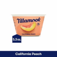 Tillamook California Peach Low Fat Greek Yogurt Cup