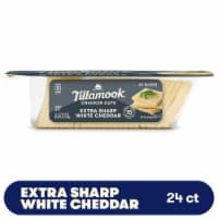 Tillamook Extra Sharp White Cheddar Cheese Cracker Cuts Cheese Snack Naturally Aged