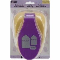 Stacking Lever Punch-Multi Tags, .5  To 2.0625