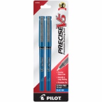 Pilot Precise V5 0.5mm Extra Fine Point Premium Rolling Ball Pen 2 Pack - Blue Perspective: Main