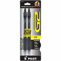 Pilot® G2® Comfort Grip Fine Point Premium Gel Roller Pens - Black