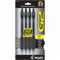 Pilot® G2® Black Comfort Grip Premium Gel Roller Pens