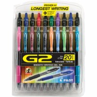 Pilot G2® Assorted Fine Point Gel Pens Perspective: Main