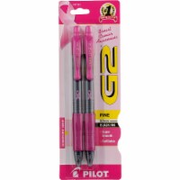G2 Premium Breast Cancer Awareness Gel Pen  Retractable Fine 0.7 Mm Black Ink