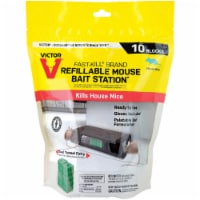 Victor Fast-Kill Refillable Mouse Bait Station (10-Refill) M922