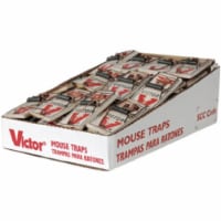 Woodstream M040 Victor Metal Bait Pedal Mouse Trap - Pack Of 72
