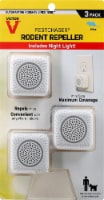 Victor® Pestchaser White Mini Size Rodent Repeller with Nightlight