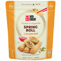 Wei-Chuan Chicken & Vegetables Spring Rolls Perspective: Main