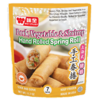 Wei-Chuan Pork Vegetable & Shrimp Spring Rolls Perspective: Main