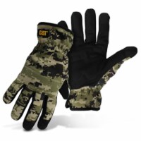 Cat Gloves & Safety Products 256210 Mens Digital Camo Back Glove, Large