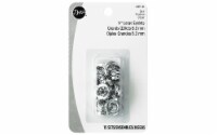 Dritz Eyelets 1/4  15/Pkg-Nickel