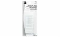 Dritz Soft Bra-Back Extender 1-1/4 -White 2 Hooks