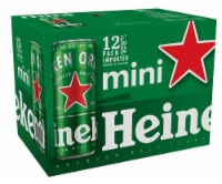 Heineken Original Lager Beer, 12 Pack, 8.5 fl oz Cans Perspective: Main
