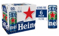 Heineken 0.0 Non-Alcoholic Beer Cans Perspective: Main