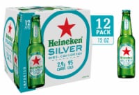 Heineken® Silver Lager Beer Bottles Perspective: Main