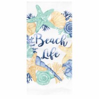 RITZ® 13694 Printed Dual KT 16x26 Coastal Wreath Tan ctn