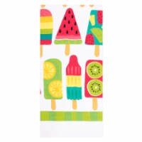 Popsicle Lineup Print Dual Kitchen Towel