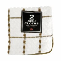 John Ritzenthaler 6126536 Dish Cloth, Biscotti - Pack of 2