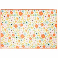 RITZ® 60128 Drying Mat 16x26 Easter Toss Coral Poly