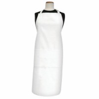 RITZ White Cotton Solid Apron - Total Qty: 3 Perspective: Main