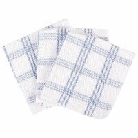 RITZ® 90036 3PK Soap & Water Dish Cloth w scouring 12x12 Cotton