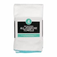 Ritz White Microfiber Kitchen Towel, 4 per Pack - Pack of 6