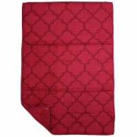 RITZ® 90641 Trellis Print Drying Mat Paprika