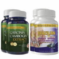 Garcinia Cambogia and Brazilian Belly Burn Combo Pack