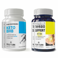 Fully Flora Keto BHB and Thyroid Support Combo Pack