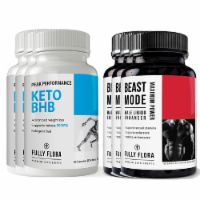 Fully Flora Keto BHB and Beast Mode Combo Pack