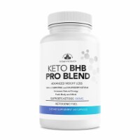 Totally Products Keto BHB PRO Blend with Raspberry & L-Carnitine for Weight Loss (120 caps)