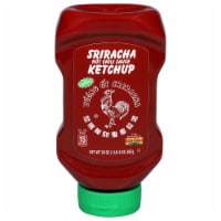 Huy Fong Sriracha Hot Chili Sauce Ketchup Bottle Perspective: Main