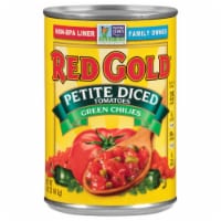 Red Gold® Petite Diced Tomatoes with Green Chilies