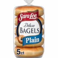 Sara Lee Pre-Sliced Plain Bagels