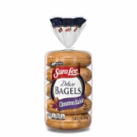 Sara Lee Pre-Sliced Cinnamon Raisin Bagels