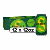 Seagram's® Ginger Ale Caffeine Free Soda Can